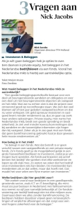 TFH Artikel Toekomst Economie (FD)