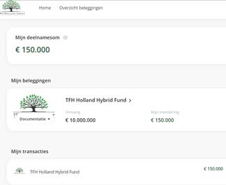 TFH investor Portal